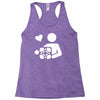 adesivo companion cube portal Racerback Tank
