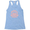 bowser's gym Racerback Tank