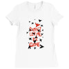 don't let me Ladies Fitted T-Shirt
