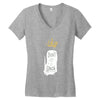 don't be a dick Women's V-Neck T-Shirt