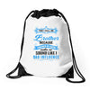 They Call Me Brother Partner in Crime Drawstring Bags