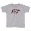 Floral Baby Bear Toddler T-shirt