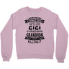 Super Cool Gigi Of A Freaking Awesome Grandson Crewneck Sweatshirt