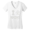 anime Women's V-Neck T-Shirt