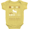 santa leo christmas ugly t shirts Baby Onesie