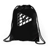 sheldon dreieck big bang theory triforce illusion 3d nerd fun usa Drawstring Bags