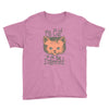 my cat is on the internet Youth Tee