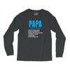 Papa Noun Definition Long Sleeve Shirts