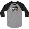 pulp fiction cartoon ideal birthday present or gift 3/4 Sleeve Shirt