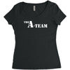 the a team Women's Triblend Scoop T-shirt