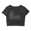 be brave Crop Top
