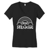 drunk on dreaming Women's V-Neck T-Shirt