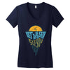 let the sea, set you free Women's V-Neck T-Shirt