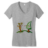 autumn = embarrassment Women's V-Neck T-Shirt