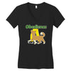 obedience Women's V-Neck T-Shirt