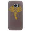 tribal print elephant geometric gold animals cool Samsung Galaxy S7 Edge