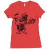 zombie Ladies Fitted T-Shirt
