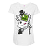 old gameboy Maternity Scoop Neck T-shirt
