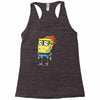 hipster spongebob squarepants Racerback Tank