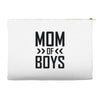 mom of boys Accessory Pouches