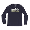 montana mountains Long Sleeve Shirts