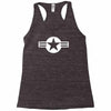 us air force retro Racerback Tank