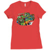 rad fink Ladies Fitted T-Shirt
