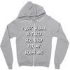 brains and stuff girls Zipper Hoodie