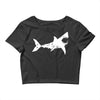 shark 'bite me' Crop Top