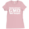 gmo test subject v1 march monsanto crops produce Ladies Fitted T-Shirt