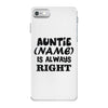 personalised auntie iPhone 7 Case