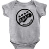 bass guitar Baby Bodysuit