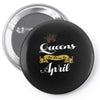 queens are born in april Pin-back button
