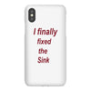 i finally fixed the sink iPhoneX