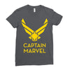 captain marvel 4 Ladies Fitted T-Shirt