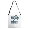 sherlock holmies Adjustable Strap Totes