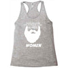 people without beard Racerback Tank