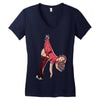 pin up girl Women's V-Neck T-Shirt