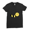 cute bee Ladies Fitted T-Shirt