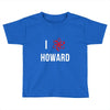 i heart howard Toddler T-shirt