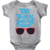 time to go tropical awesome paradise Baby Bodysuit