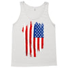 sa distress flag cool american Tank Top