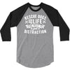 rescue dogs are my life dog rescue 3/4 Sleeve Shirt