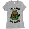slappa da bass Ladies Fitted T-Shirt