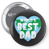 World's Best Dad Looks Like Pin-back button