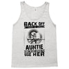 Back Of I Have A Crazy Auntie And I am not Afraid To Use Her Tank Top