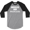 muscles and mascara 3/4 Sleeve Shirt