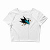 jose sharks youth Crop Top