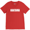 push button recieve bacon V-Neck Tee