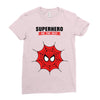Superhero On The Way Ladies Fitted T-Shirt